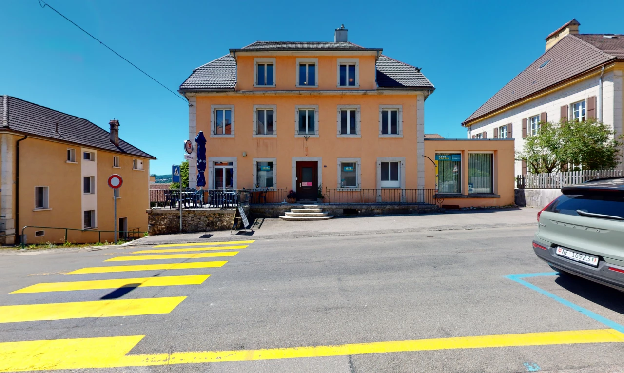blick auf den bau von äußeren