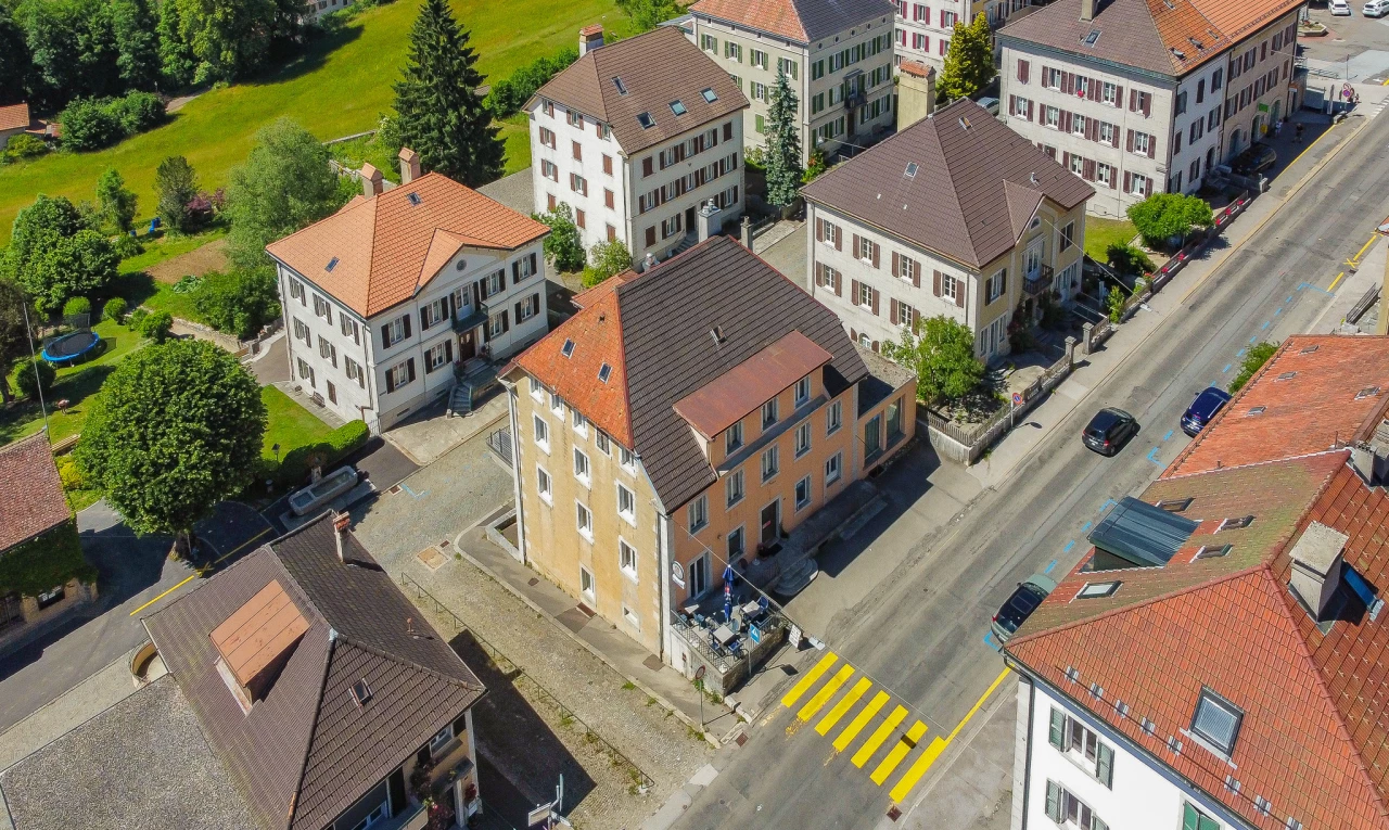 blick auf die vogelperspektive