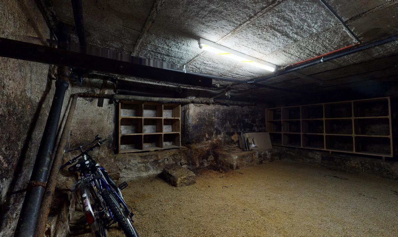 blick auf den keller