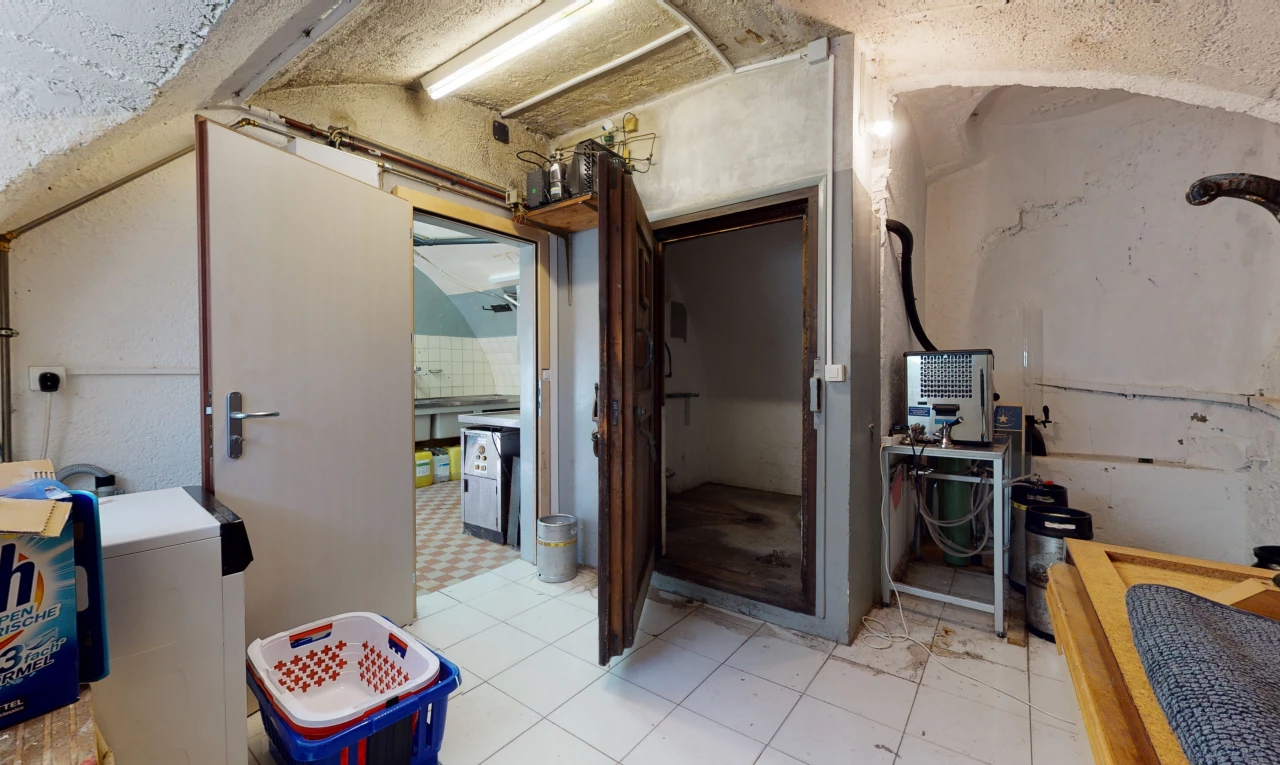 badezimmer mit fliesenböden