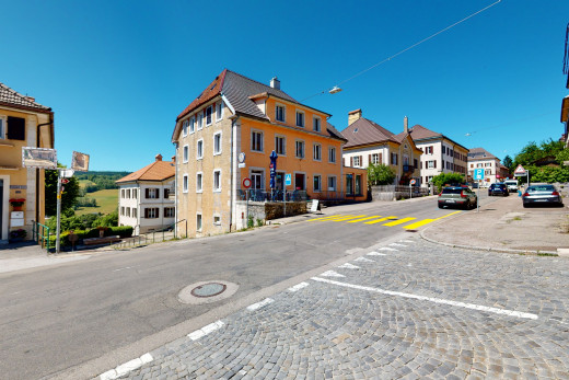 blick auf den bau von äußeren