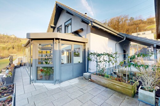 façade avec from property, day time, et bardage en stuc