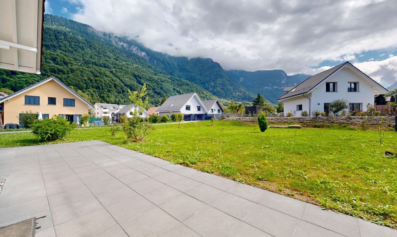 blick auf die berge mit blick auf die berge und mountain view