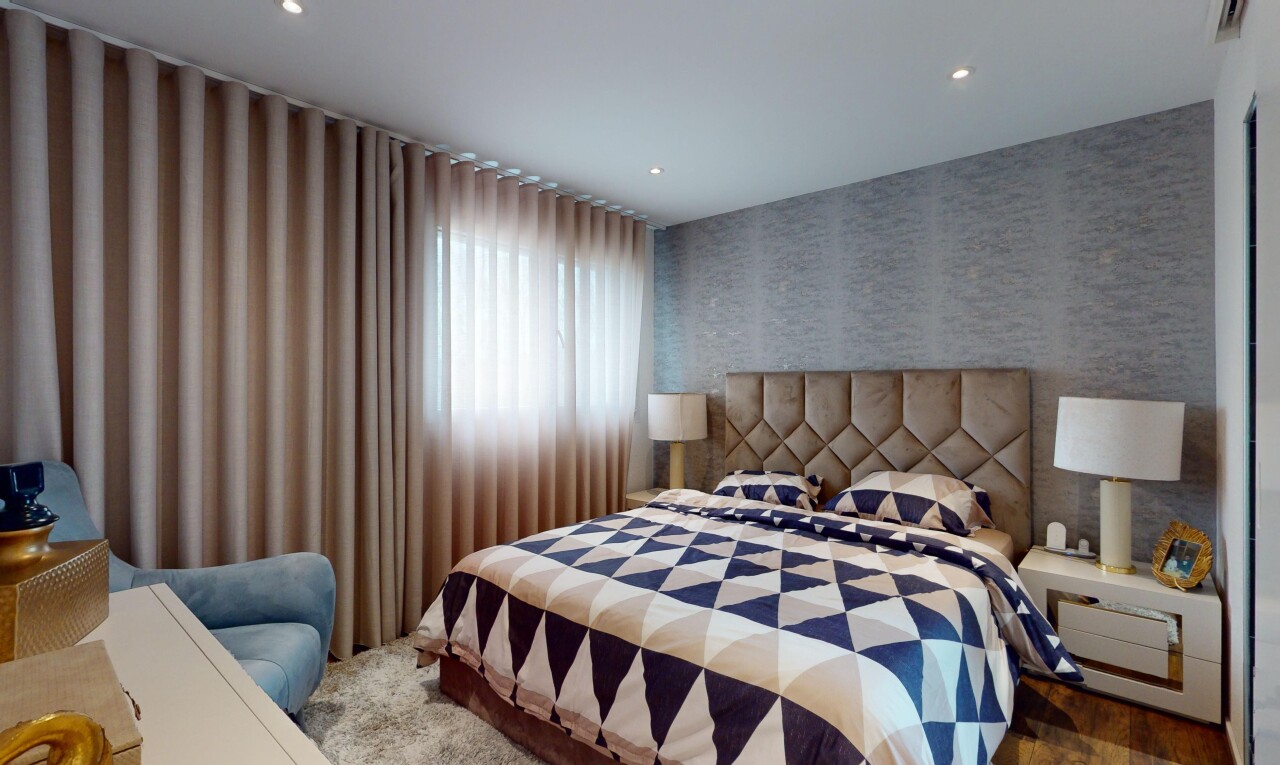 chambre avec lumière naturelle