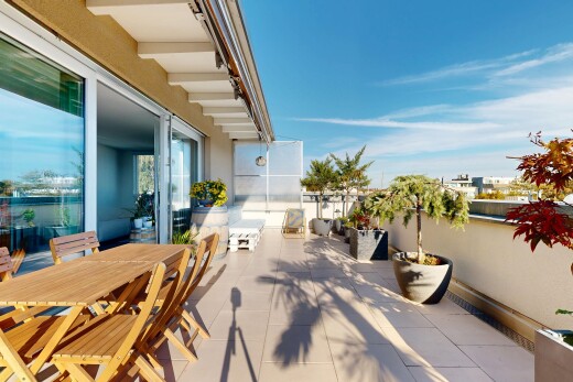 terrasse mit from property und day time