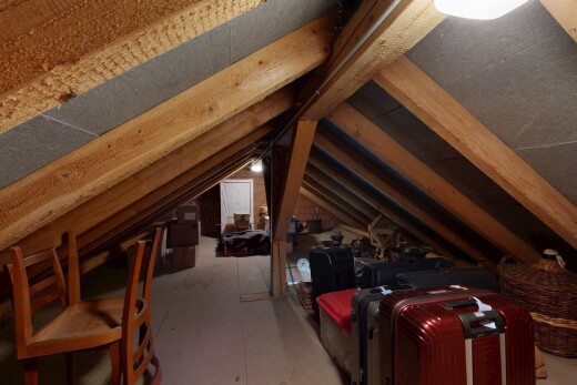 view of storage room