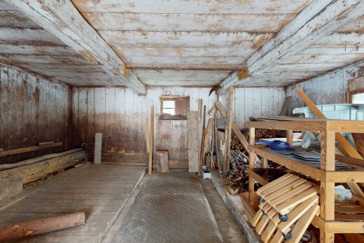 view of storage room