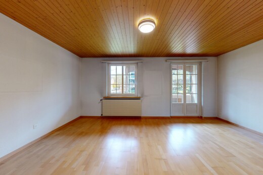 leerer raum mit natürliches licht, natural light, inside property, gipskartonwand, und drywall