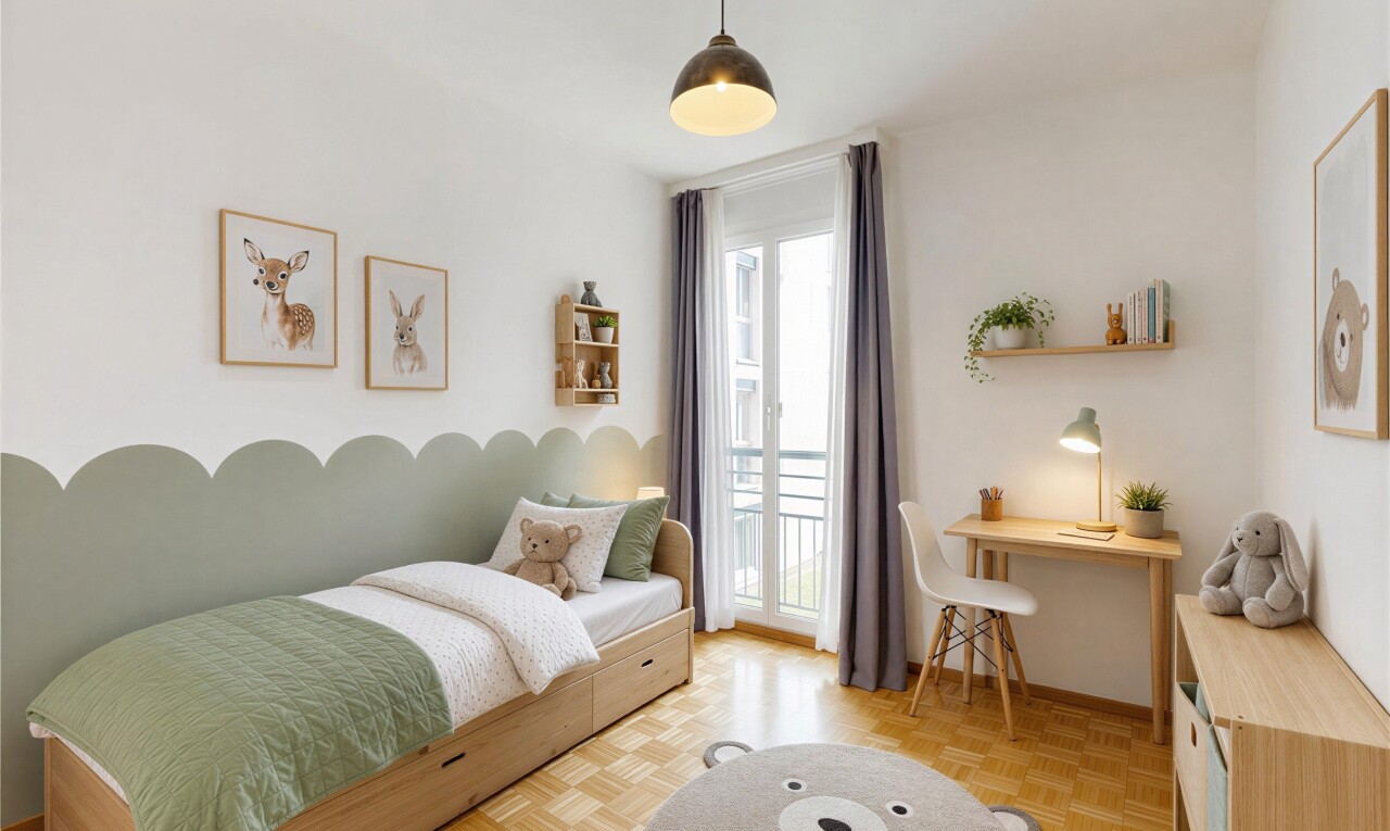 chambre avec accès à l'extérieur, inside property, parquet floor, sol en finition bois, et wood finish floor
