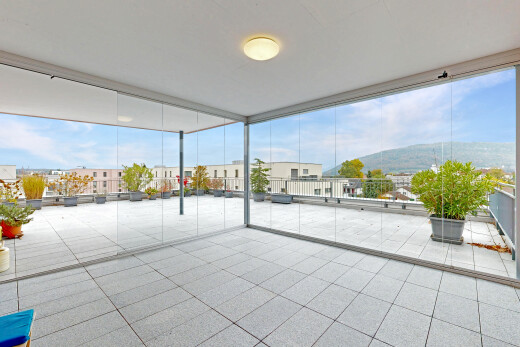 terrasse mit day time, mountain view, und blick auf die berge