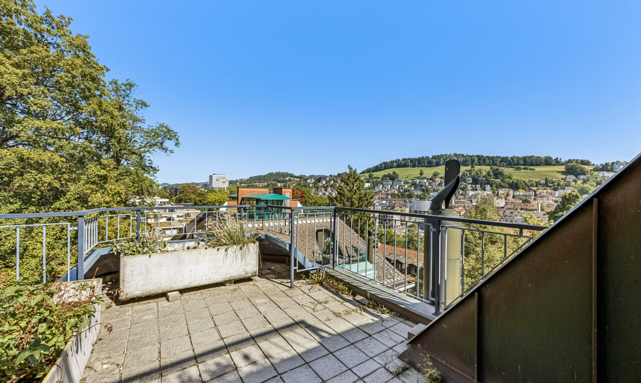 terrasse mit from property, view focus, day time, und terrasse