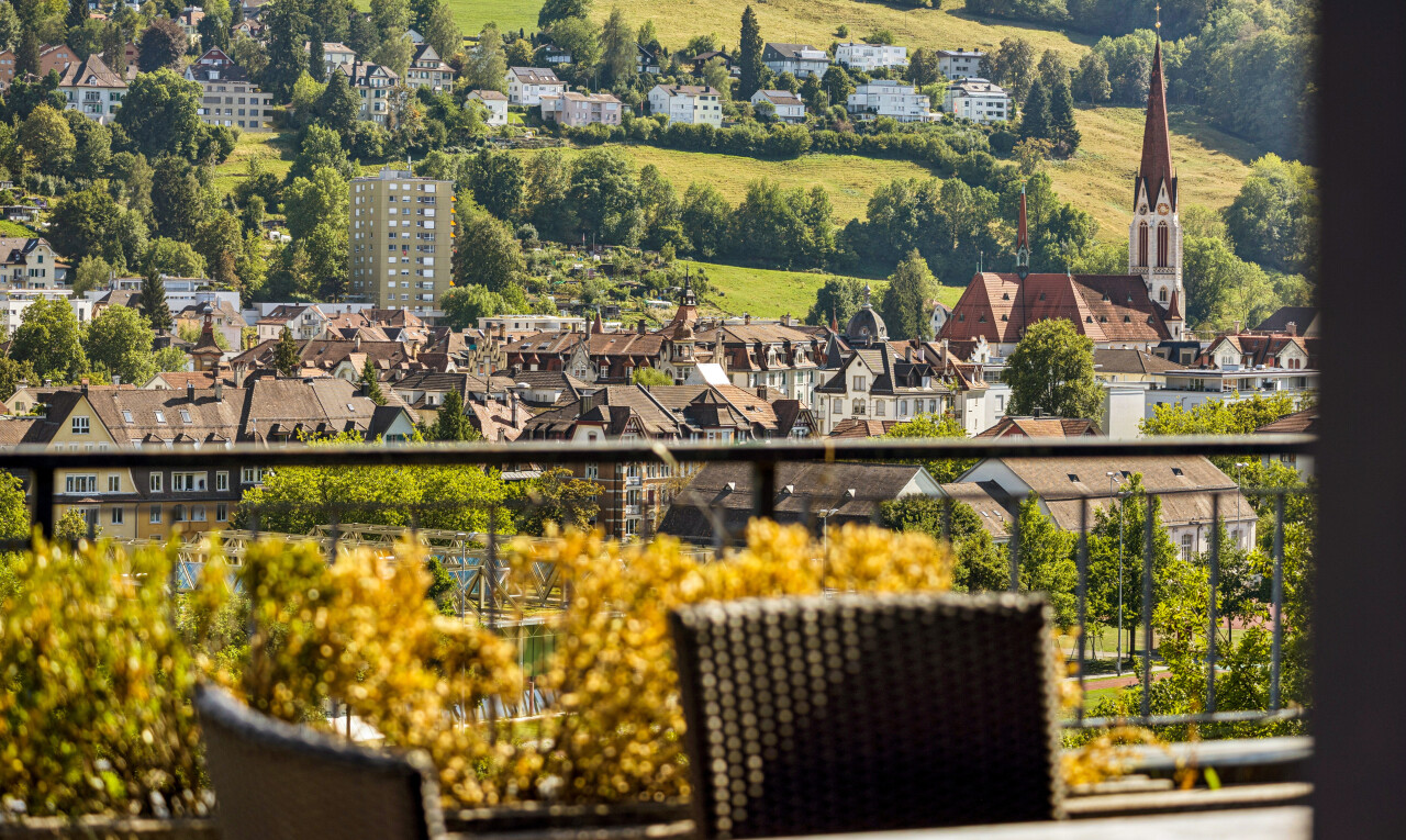 balkon mit balkon