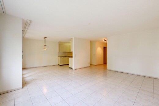 leerer raum mit light floor, inside property, gipskartonwand, drywall, und sockelleisten