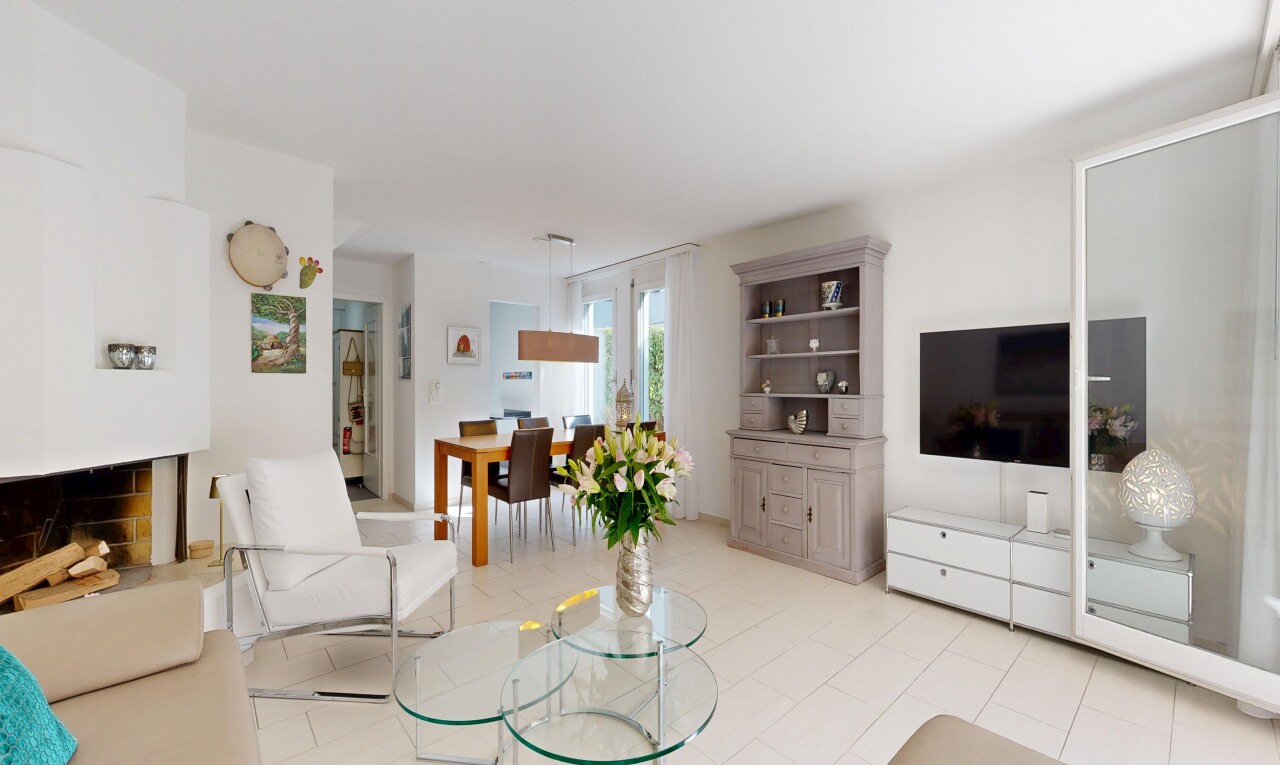 view of living area