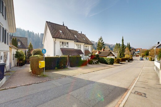 außenansicht mit wohngebietblick, residential view, und day time