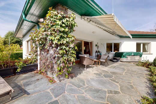 view of property featuring a patio