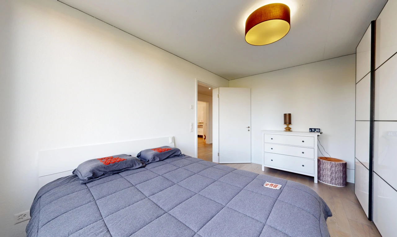 room with wood finished floors