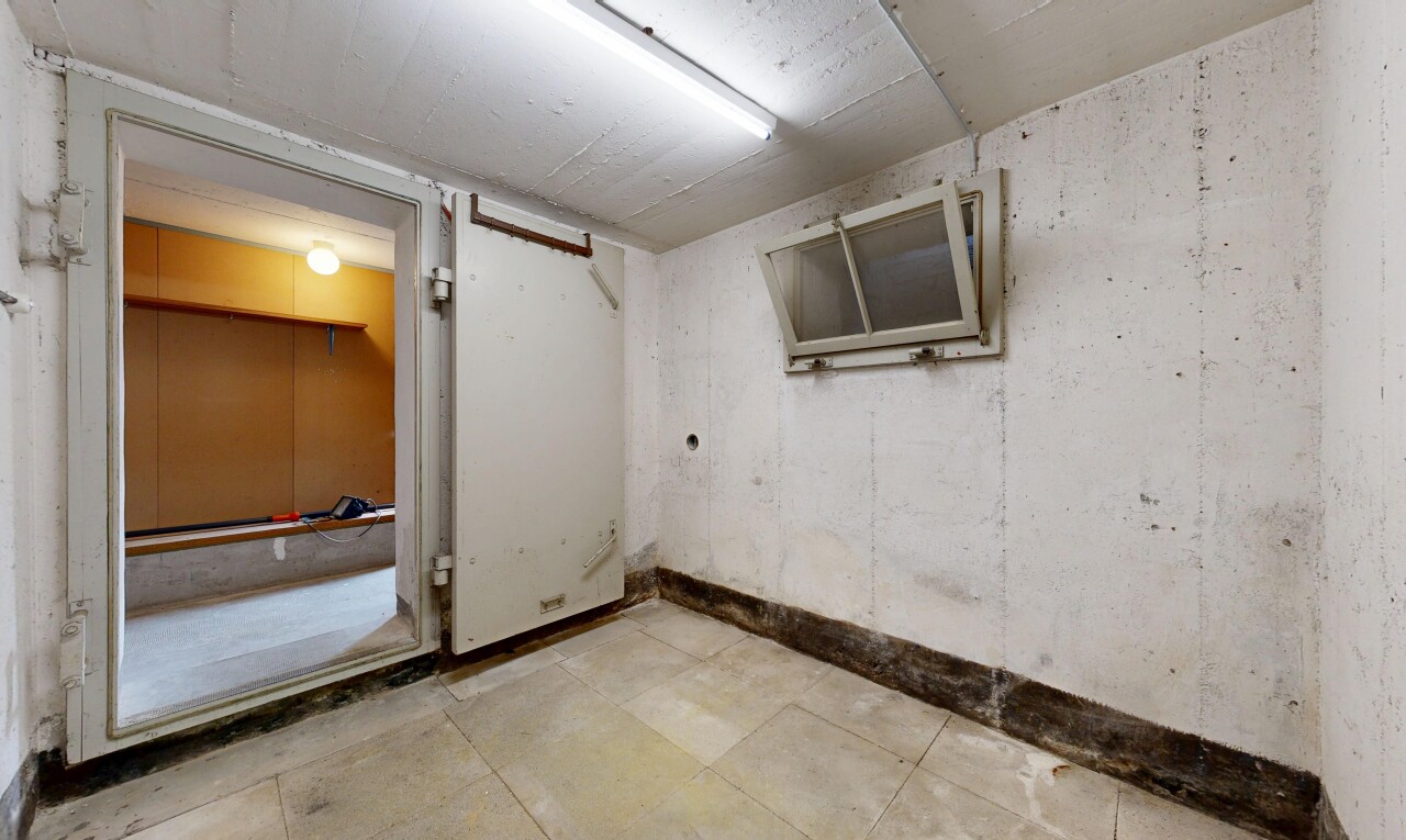 leerer raum mit inside property und keller