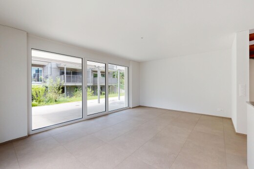 leerer raum mit natürliches licht, natural light, inside property, gipskartonwand, und drywall
