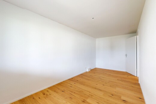 leerer raum mit gipskartonwand, drywall, holzfußboden, wood finish floor, und inside property