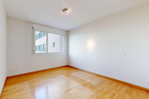 leerer raum mit wood finish floor, holzfußboden, drywall, gipskartonwand, und baseboards wall