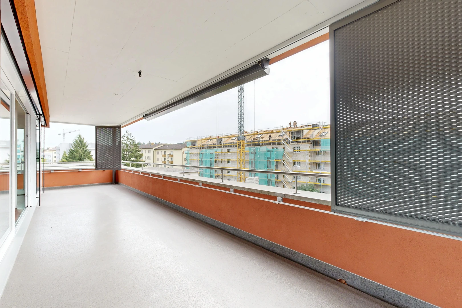 terrasse mit overcast und view focus