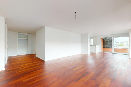 leerer raum mit drywall, gipskartonwand, wood finish floor, holzfußboden, und inside property