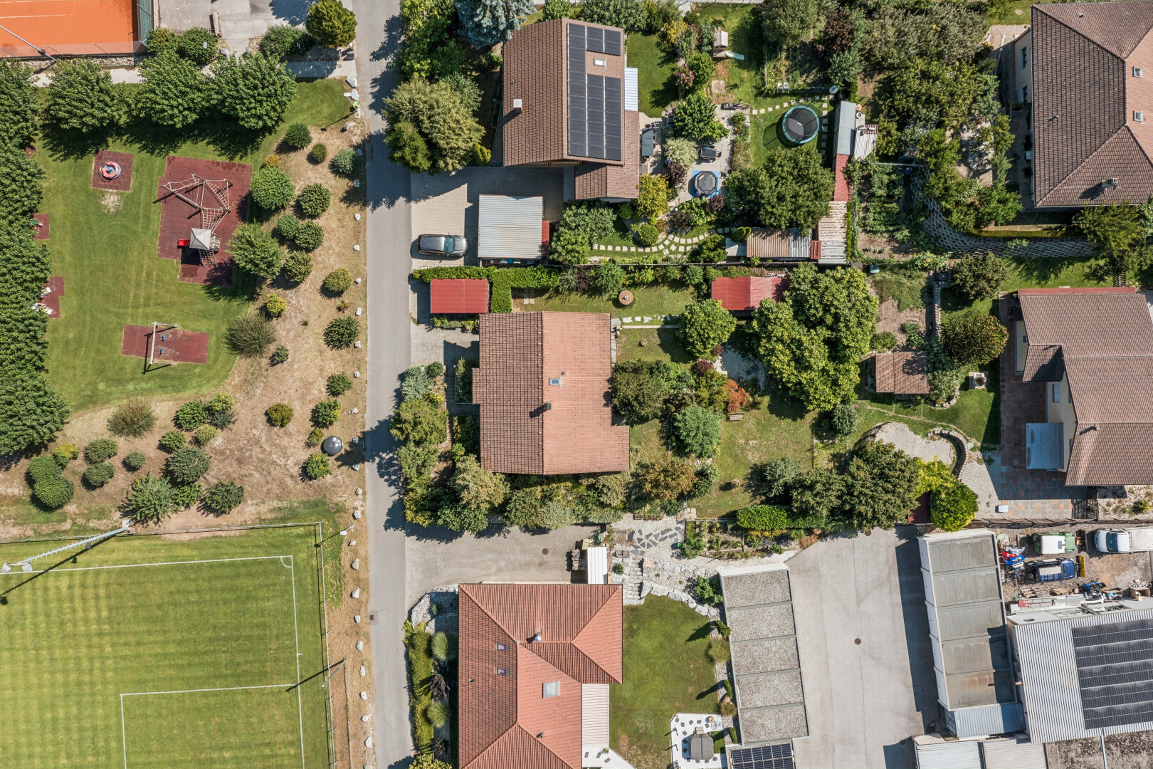 emplacement avec aerial map