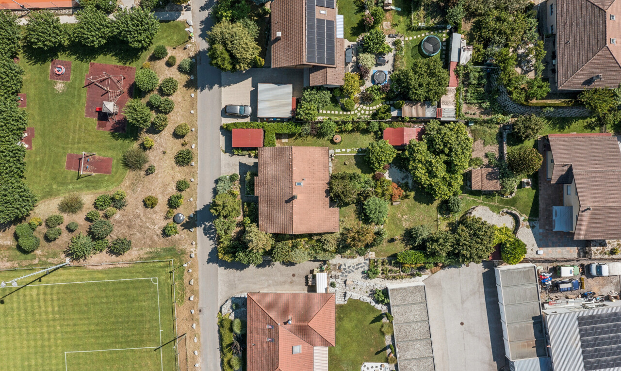 emplacement avec aerial map