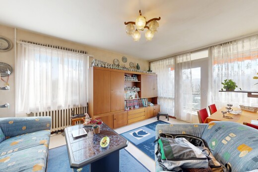 wohnzimmer mit inside property, teppich, carpet, kühler, und light floor