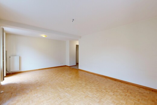 pièce vide avec sol en finition bois, wood finish floor, cloison sèche, drywall, et parquet floor