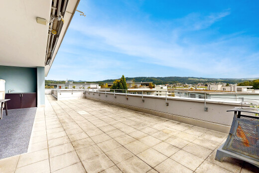 terrasse mit terrasse, from property, und day time