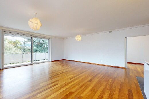 leerer raum mit holzfußboden, wood finish floor, natürliches licht, natural light, und gipskartonwand