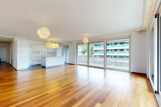 leerer raum mit holzfußboden, wood finish floor, gipskartonwand, drywall, und natürliches licht