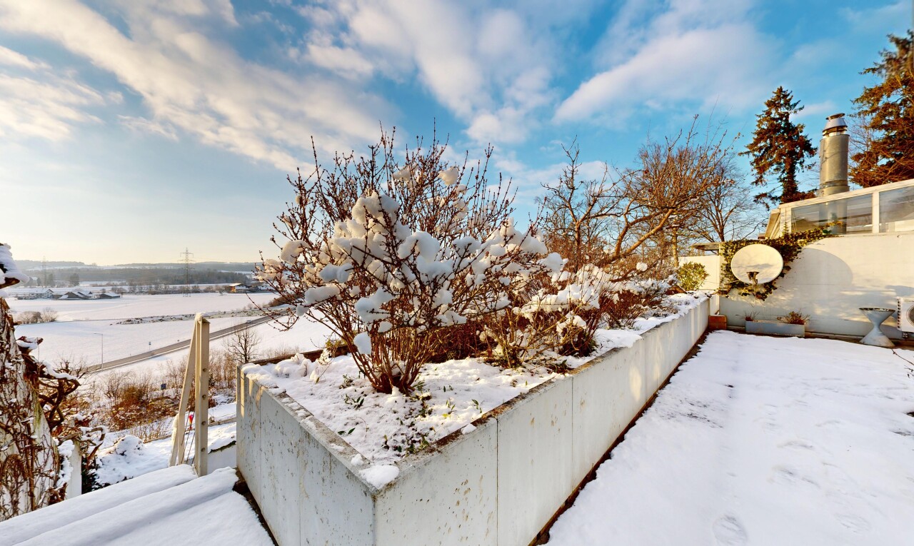 vue sur la mer avec snow, from property, et day time