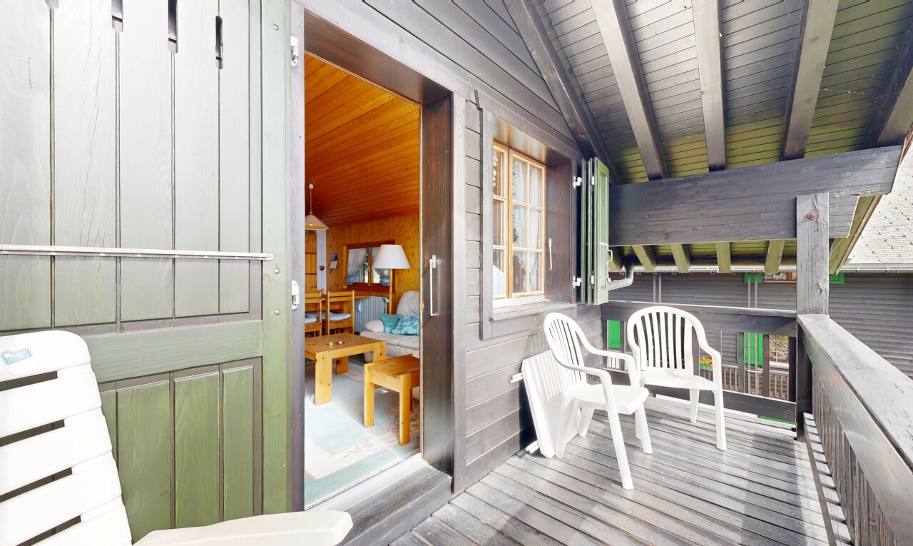 balcon avec inside property