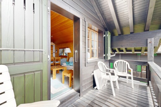 balcon avec inside property