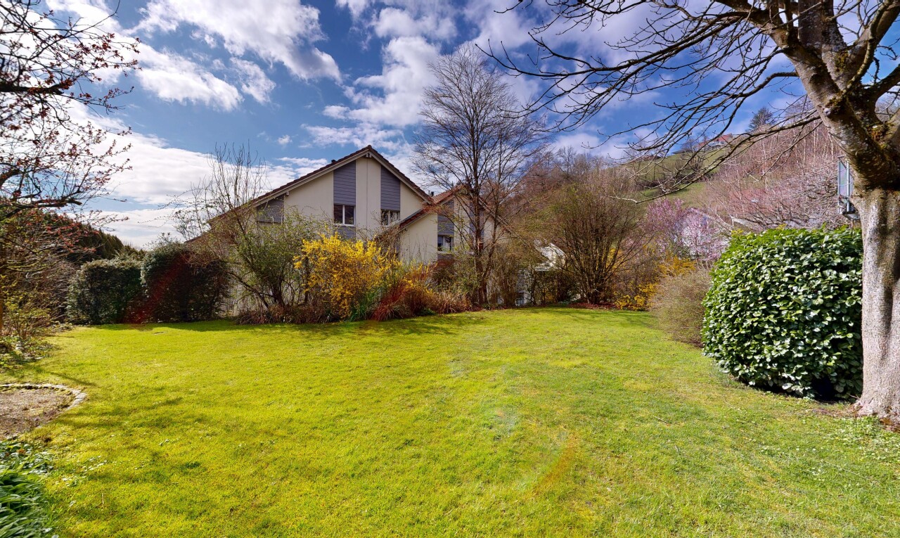 garten mit property visible, day time, und rasen