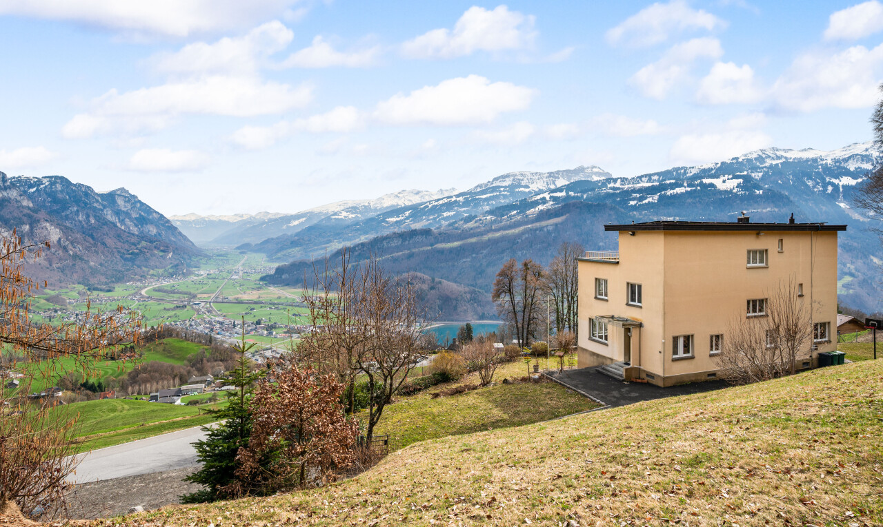 blick auf die berge mit mountain view, blick auf die berge, und day time