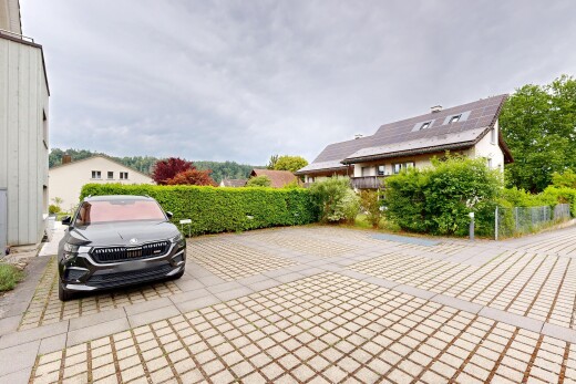 terrasse avec overcast et clôture