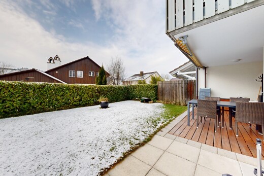 terrasse mit terrasse, from property, essbereich im freien, day time, und zaun