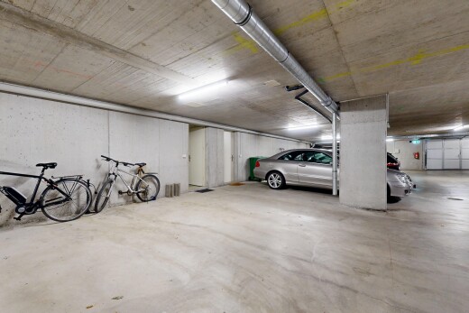 parken mit parkgarage und inside community