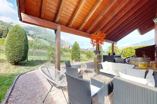 terrasse mit day time, from property, terrasse, essbereich im freien, und wohnraum im freien