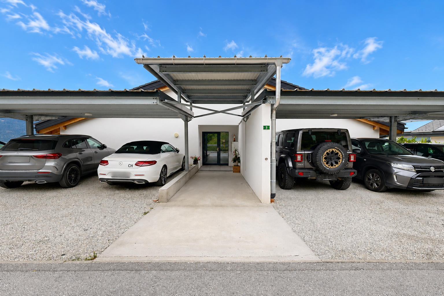parking avec day time