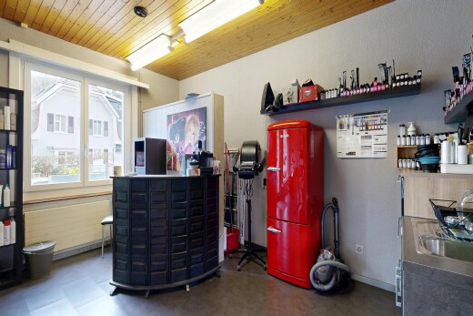 küche mit natürliches licht, natural light, inside property, gipskartonwand, und drywall