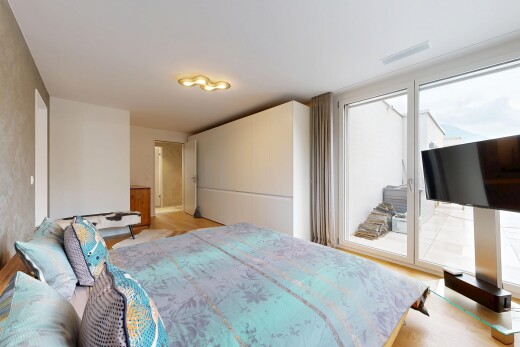 room featuring access to exterior