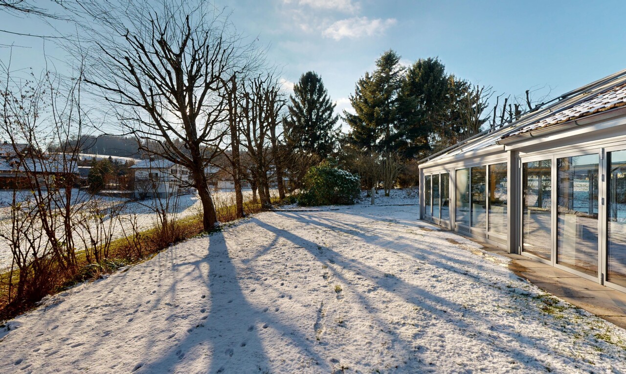 außenansicht mit day time und snow