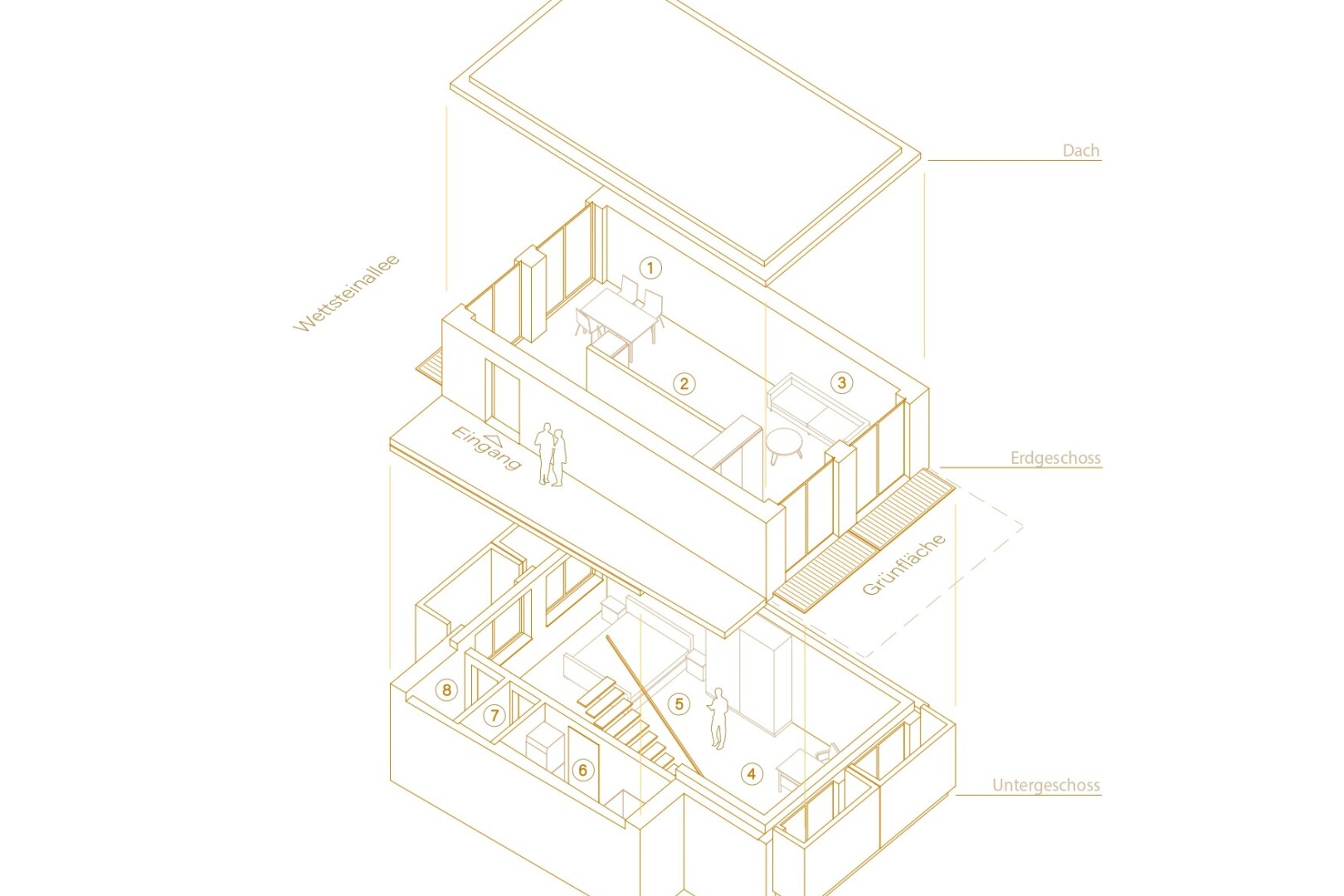 plan d'étage 2d