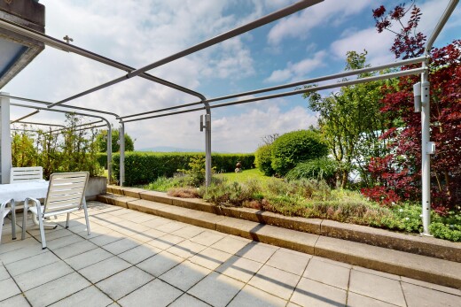 terrasse mit terrasse, day time, und from property