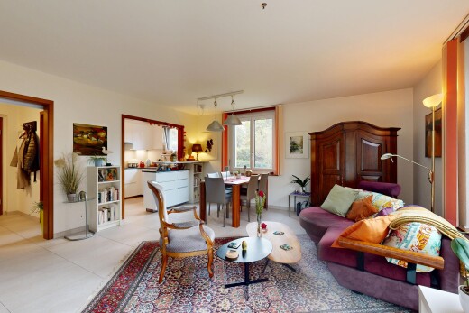 wohn- / esszimmer mit gipskartonwand, drywall, inside property, deckenbeleuchtung, und track lighting